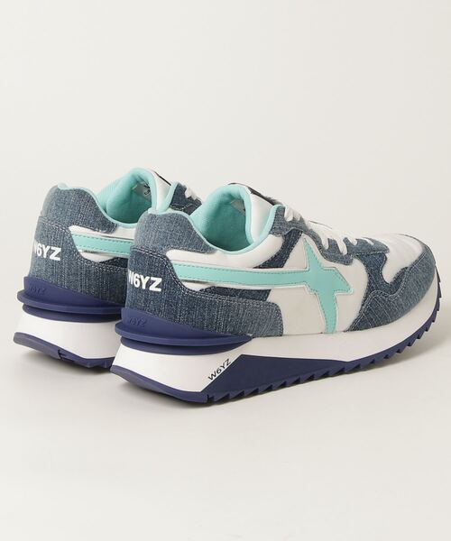 W6YZ（ウィズ）の「YAK-M RESOUND CLOTHING SPECIAL MODEL（スニーカー・メンズ・ホワイト×ブルー・42/44/45）」の2枚目の写真