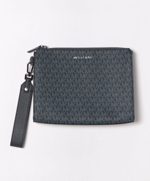 MICHAEL KORS(マイケルコース)の「COOPER ポーチ ラージ - MKシグネチャー(クラッチバッグ・メンズ・ブルー系その他・FREE)」の1枚目の写真