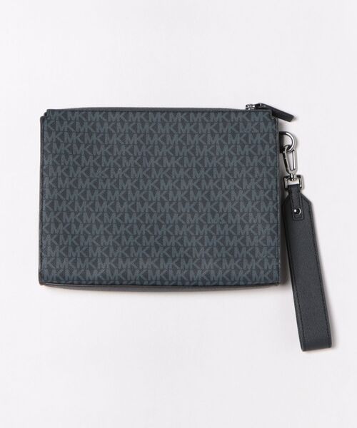 MICHAEL KORS(マイケルコース)の「COOPER ポーチ ラージ - MKシグネチャー(クラッチバッグ・メンズ・ブルー系その他・FREE)」の2枚目の写真