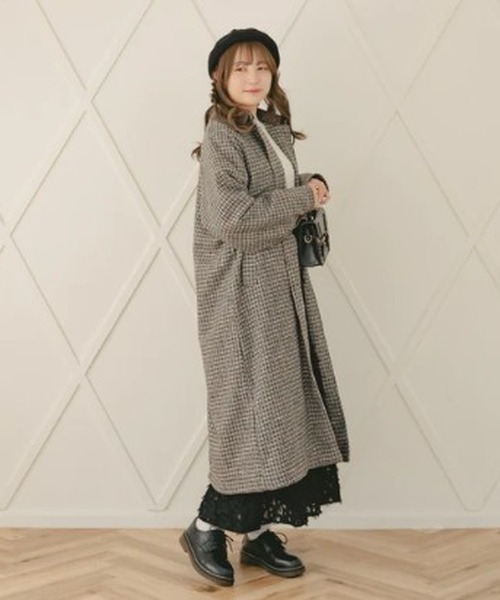 セール】3WAYチェックロングコート（その他アウター）｜amr.（アムレ