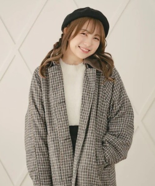 セール】3WAYチェックロングコート（その他アウター）｜amr.（アムレ