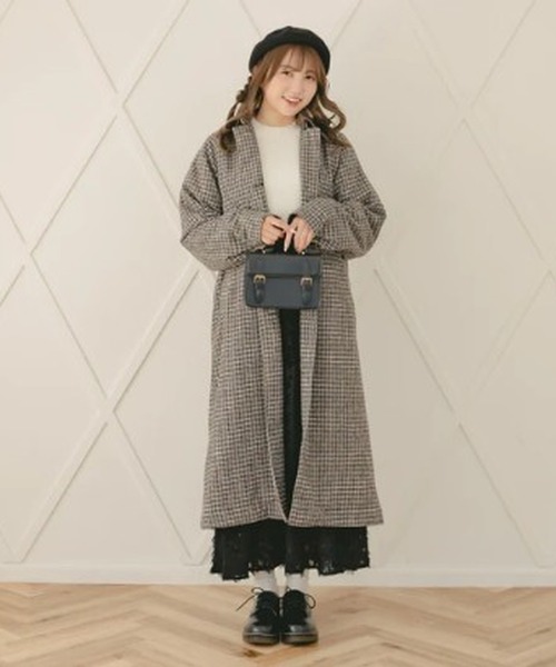 セール】3WAYチェックロングコート（その他アウター）｜amr.（アムレ