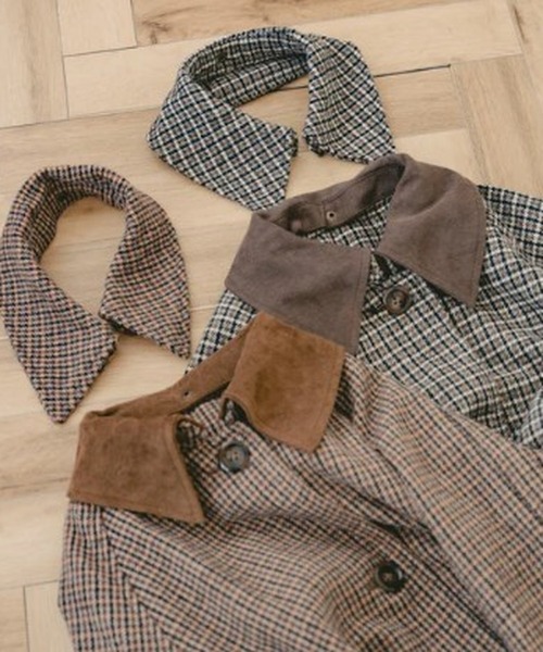 セール】3WAYチェックロングコート（その他アウター）｜amr.（アムレ