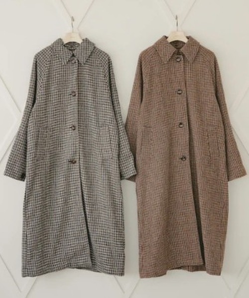 セール】3WAYチェックロングコート（その他アウター）｜amr.（アムレ