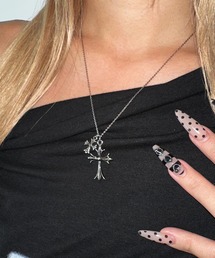 d.i.a.（ダイヤ）の「ダブルクロスアンティークネックレス（ネックレス）」