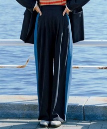 MEDE19F | 神戸ファッション美術館×ＭＥＤＥ１９Ｆ　ドッキングマリンパンツ〈ネイビー〉(デニムパンツ)