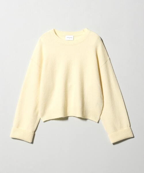 UNITED ARROWS（ユナイテッドアローズ）の「ワイドスリーブ プルオーバーニット（ニット/セーター・レディース・グレー系/ベージュ/イエロー・FREE）」の10枚目の写真