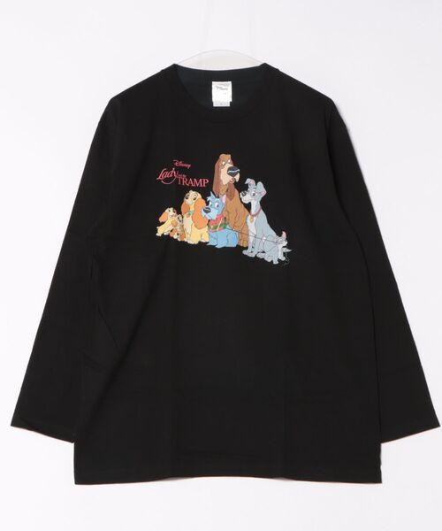 Disney(ディズニー)の「【 Disney 】 ロングスリーブTシャツ 25W10(Tシャツ/カットソー・レディース・ホワイト×グリーン/ブラック系その他2/ホワイト×レッド/ブラック系その他/ブラック系その他3/ホワイト系その他2/ホワイト系その他/ホワイト系その他3/ホワイト×ネイビー・LARGE/X-LARGE)」の9枚目の写真