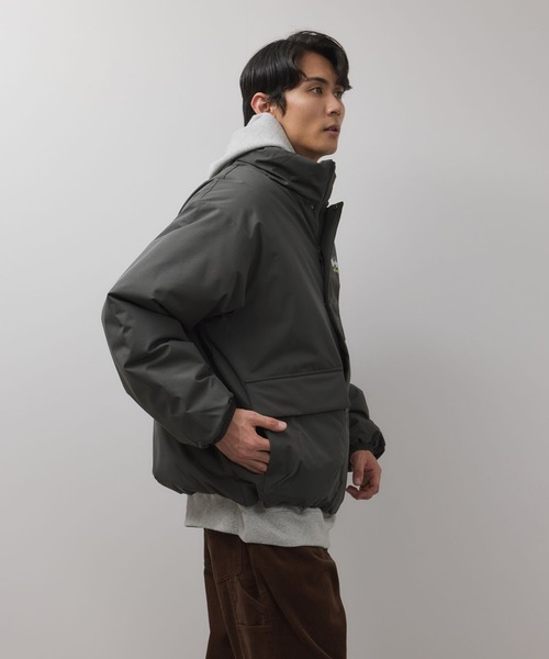 Philip Lumbang(フィリップランバン)の「【Philip Lumbang / フィリップ・ランバン】 防風中綿スタンドジャケット(ブルゾン・メンズ・ブラック/ブラウン/チャコールグレー・XL/L/M)」の15枚目の写真