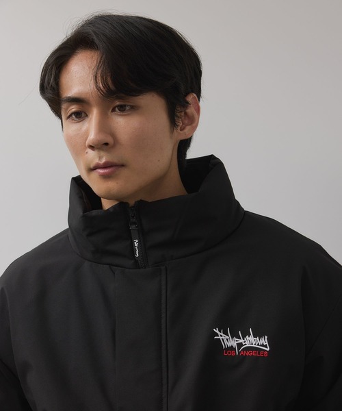Philip Lumbang(フィリップランバン)の「【Philip Lumbang / フィリップ・ランバン】 防風中綿スタンドジャケット(ブルゾン・メンズ・ブラック/ブラウン/チャコールグレー・XL/L/M)」の22枚目の写真