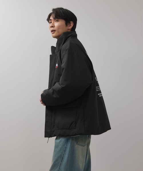 Philip Lumbang(フィリップランバン)の「【Philip Lumbang / フィリップ・ランバン】 防風中綿スタンドジャケット(ブルゾン・メンズ・ブラック/ブラウン/チャコールグレー・XL/L/M)」の20枚目の写真