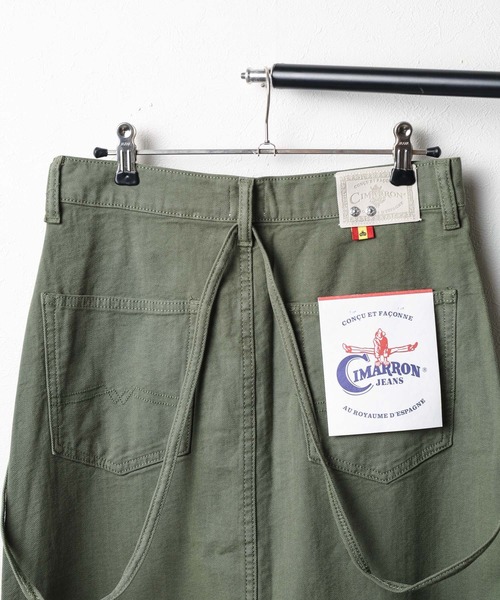 CIMARRON(シマロン)の「【Kt】【CIMARRON JEANS】LONG SKIRT(スカート・レディース・グリーン・25)」の5枚目の写真