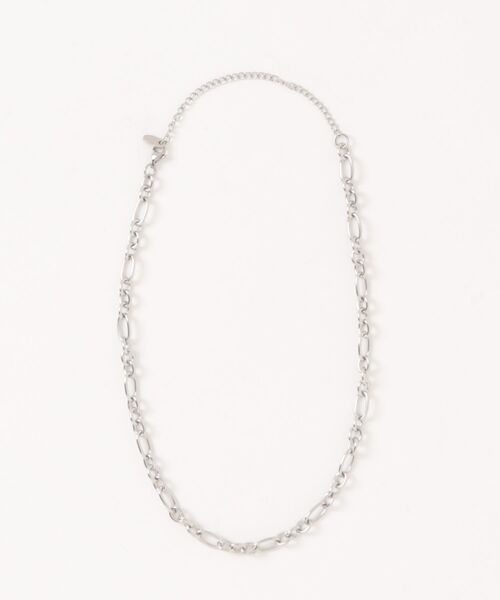 TUWAKRIM(トゥワクリム)の「【TUWAKRIM】ラウンドチェーンネックレス(チョーカー・レディース・シルバー・MEDIUM)」の1枚目の写真