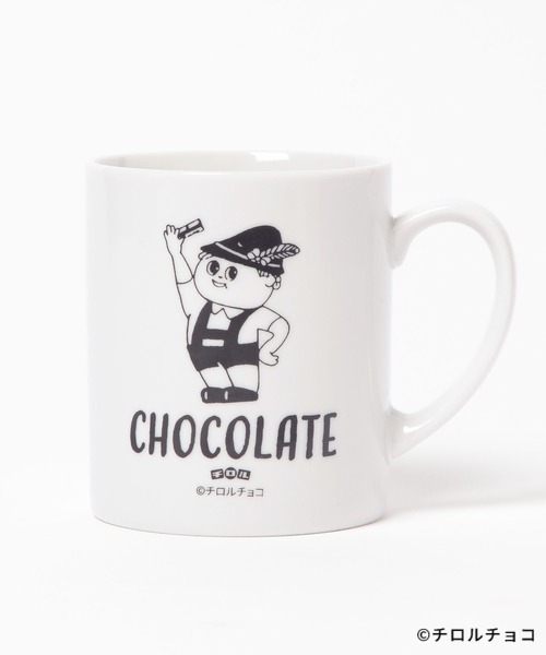 LEPSIM（レプシィム）の「【OPEN記念／チロルチョコ×LEPSIM】チロル坊やマグ　603861（グラス/マグカップ/タンブラー・レディース・ブルー/オフホワイト・ONE SIZE）」の2枚目の写真