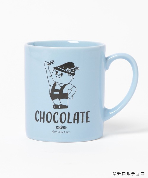 LEPSIM（レプシィム）の「【OPEN記念／チロルチョコ×LEPSIM】チロル坊やマグ　603861（グラス/マグカップ/タンブラー・レディース・ブルー/オフホワイト・ONE SIZE）」の6枚目の写真