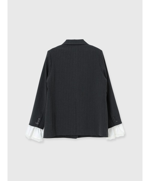 レーストリムカフステーラリングジャケット（テーラードジャケット