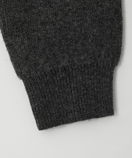 RONRON(ロンロン)の「BUTTON UP KNIT CARDIGAN CHARCOAL(カーディガン/ボレロ・レディース・その他・FREE)」の6枚目の写真