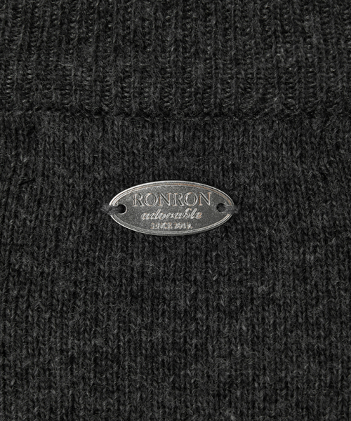 RONRON(ロンロン)の「BUTTON UP KNIT CARDIGAN CHARCOAL(カーディガン/ボレロ・レディース・その他・FREE)」の7枚目の写真