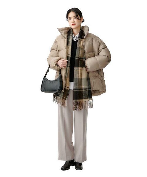 MUSINSA STANDARD WOMAN（ムシンサスタンダードウーマン）の「ウィメンズオーバーサイズシルキーシャツ[ライトグレー]（シャツ/ブラウス・レディース・その他・X-SMALL/SMALL/MEDIUM/LARGE）」の8枚目の写真