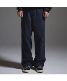 Column Line Texture Wide Pants [2 Colors]
