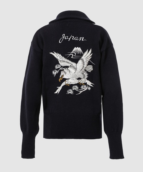 eYe JUNYA WATANABE MAN ニットスタジャン L ネイビー eYe JUNYA WATANABE MAN - アイ ジュンヤワタナベマン 25AW Miller