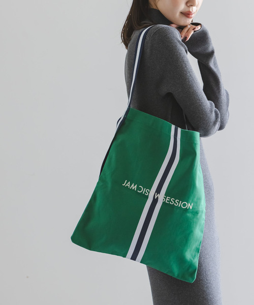 Noble（ノーブル）の「《追加3・WEB限定》N.Jam/エヌジャム トート Small(ベージュ・グリーン・レッド)（トートバッグ・レディース・レッド/グリーン/ベージュ・FREE）」の3枚目の写真