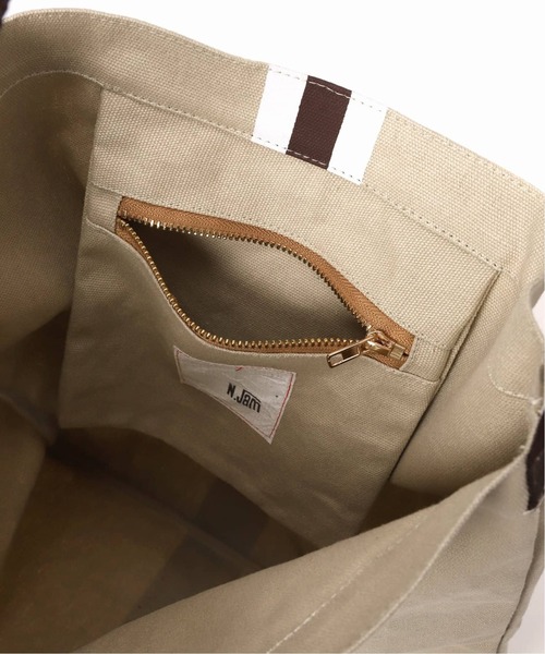 Noble（ノーブル）の「《追加3・WEB限定》N.Jam/エヌジャム トート Small(ベージュ・グリーン・レッド)（トートバッグ・レディース・レッド/グリーン/ベージュ・FREE）」の13枚目の写真