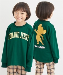 QUNTSTYLE（キュントスタイル）の「【トムとジェリー】スウェットトレーナー　薄手素材（スウェット・キッズ）」