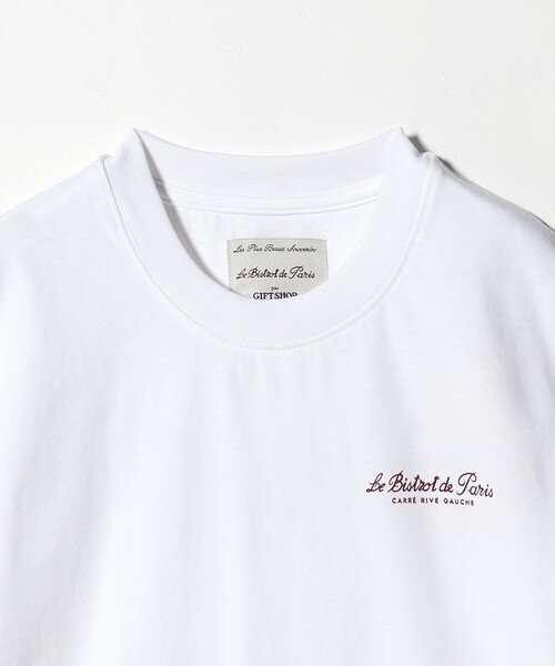 Gift Shop（ギフトショップ）の「＜Gift Shop＞Le Bistrot de Paris Tシャツ（Tシャツ/カットソー・レディース・ホワイト・M）」の3枚目の写真