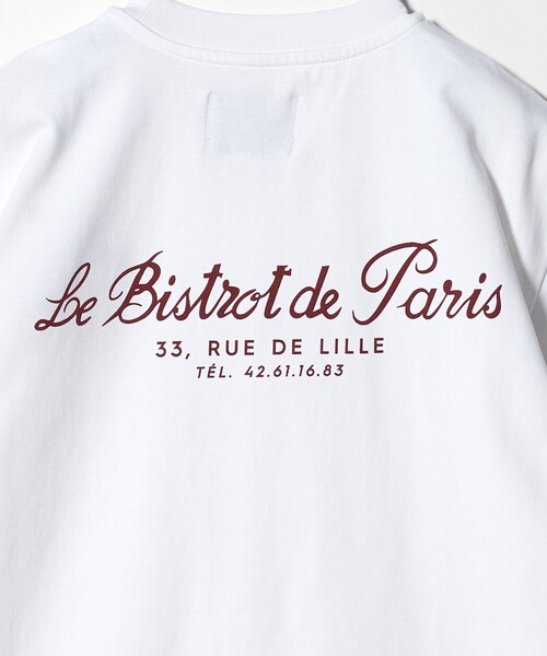Gift Shop（ギフトショップ）の「＜Gift Shop＞Le Bistrot de Paris Tシャツ（Tシャツ/カットソー・レディース・ホワイト・M）」の6枚目の写真