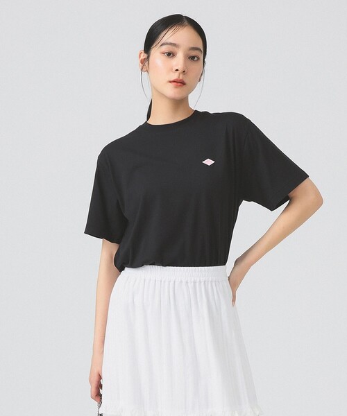 Ray BEAMS(レイビームス)の「【別注】DANTON / インナー Tシャツ(Tシャツ/カットソー・レディース・ブラック・MEDIUM)」の5枚目の写真