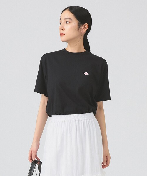 Ray BEAMS(レイビームス)の「【別注】DANTON / インナー Tシャツ(Tシャツ/カットソー・レディース・ブラック・MEDIUM)」の6枚目の写真