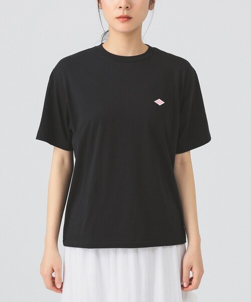 Ray BEAMS(レイビームス)の「【別注】DANTON / インナー Tシャツ(Tシャツ/カットソー・レディース・ブラック・MEDIUM)」の7枚目の写真