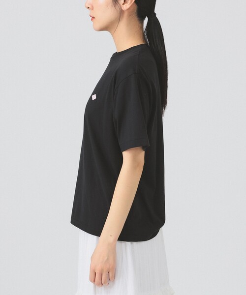 Ray BEAMS(レイビームス)の「【別注】DANTON / インナー Tシャツ(Tシャツ/カットソー・レディース・ブラック・MEDIUM)」の8枚目の写真