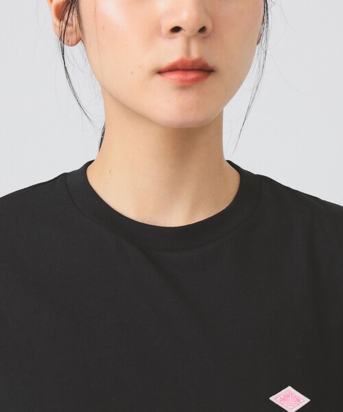 Ray BEAMS(レイビームス)の「【別注】DANTON / インナー Tシャツ(Tシャツ/カットソー・レディース・ブラック・MEDIUM)」の10枚目の写真