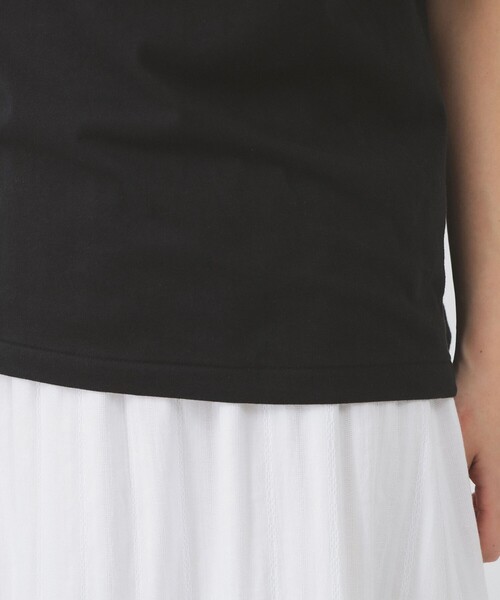 Ray BEAMS(レイビームス)の「【別注】DANTON / インナー Tシャツ(Tシャツ/カットソー・レディース・ブラック・MEDIUM)」の12枚目の写真