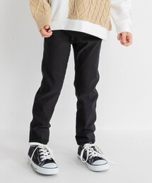 BRANSHES（ブランシェス）の「【あったか/フィットストレート】プレミアムストレッチ裏起毛ツイルロングパンツ（その他パンツ）」