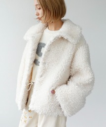 Three Four Time | カールフェイクファーコート(その他アウター)