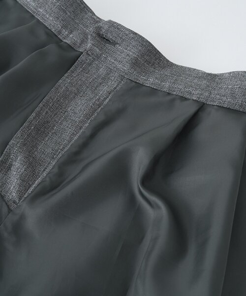 RIVE DROITE（リヴドロワ）の「【セットアップ対応可】ウーリーツイル2タックパンツ（スラックス・レディース・ブラウン/グレー/ブラック・38/36）」の15枚目の写真