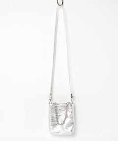 tanakadaisuke/タナカダイスケ】crystal bijou chain bag（ショルダー