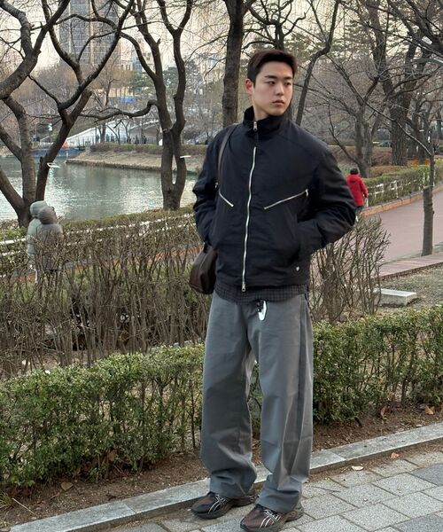 LEIRE（ルアール）の「カーブドコットンチノパンツ[チャコール]（その他パンツ・メンズ・その他・MEDIUM/LARGE/X-LARGE）」の5枚目の写真
