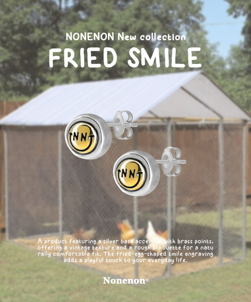NONENON(ノンノン)の「FRIED SMILE EAR SILVER925(ピアス(両耳用)・レディース・その他・FREE)」の3枚目の写真