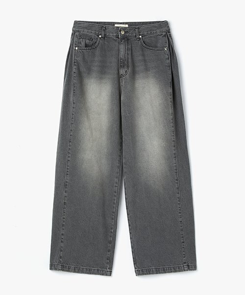 FABREGAT(ファブレガ)の「スモーキーサイドパネルデニムパンツ(デニムパンツ・メンズ・その他・2/3/1)」の1枚目の写真