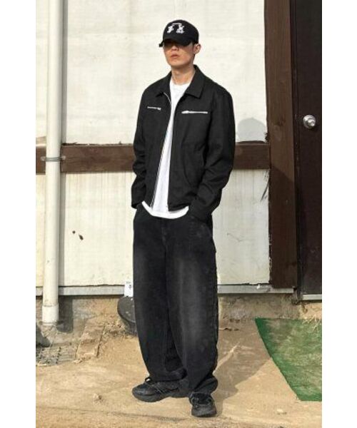 SPERONE(スペロネ)の「ソリッドスエードジッパージャケット(ブラック)(デニムジャケット・メンズ・その他・MEDIUM/LARGE/X-LARGE)」の10枚目の写真
