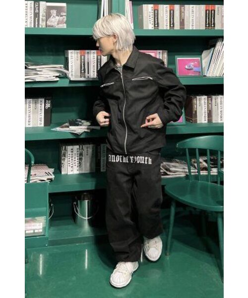SPERONE(スペロネ)の「ソリッドスエードジッパージャケット(ブラック)(デニムジャケット・メンズ・その他・MEDIUM/LARGE/X-LARGE)」の13枚目の写真