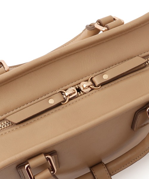 ROPE' PICNIC(ロペピクニック)の「ワイドスクエアボストンバッグ/2WAY(ボストンバッグ・レディース・ブラック/ブラウン/キナリ/ベージュ系その他・FREE)」の11枚目の写真