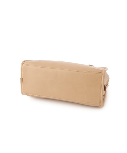 ROPE' PICNIC(ロペピクニック)の「ワイドスクエアボストンバッグ/2WAY(ボストンバッグ・レディース・ブラック/ブラウン/キナリ/ベージュ系その他・FREE)」の6枚目の写真