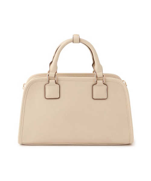 ROPE' PICNIC(ロペピクニック)の「ワイドスクエアボストンバッグ/2WAY(ボストンバッグ・レディース・ブラック/ブラウン/キナリ/ベージュ系その他・FREE)」の9枚目の写真