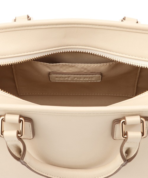 ROPE' PICNIC(ロペピクニック)の「ワイドスクエアボストンバッグ/2WAY(ボストンバッグ・レディース・ブラック/ブラウン/キナリ/ベージュ系その他・FREE)」の10枚目の写真