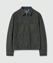 DECET（デケト）の「Denim Zip Jacket DCJK002DKhaki（デニムジャケット）」